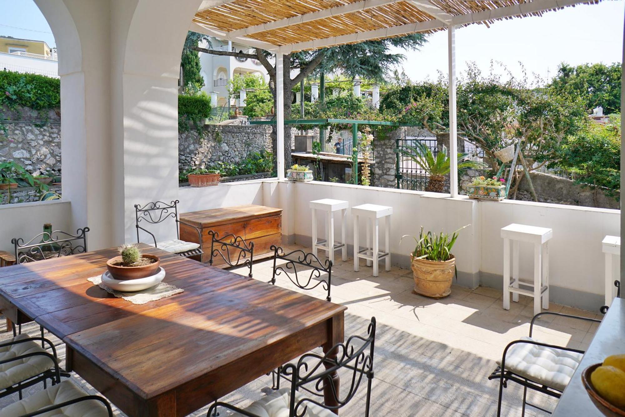 Dimora Storica Villa Pasquale Capri Bagian luar foto