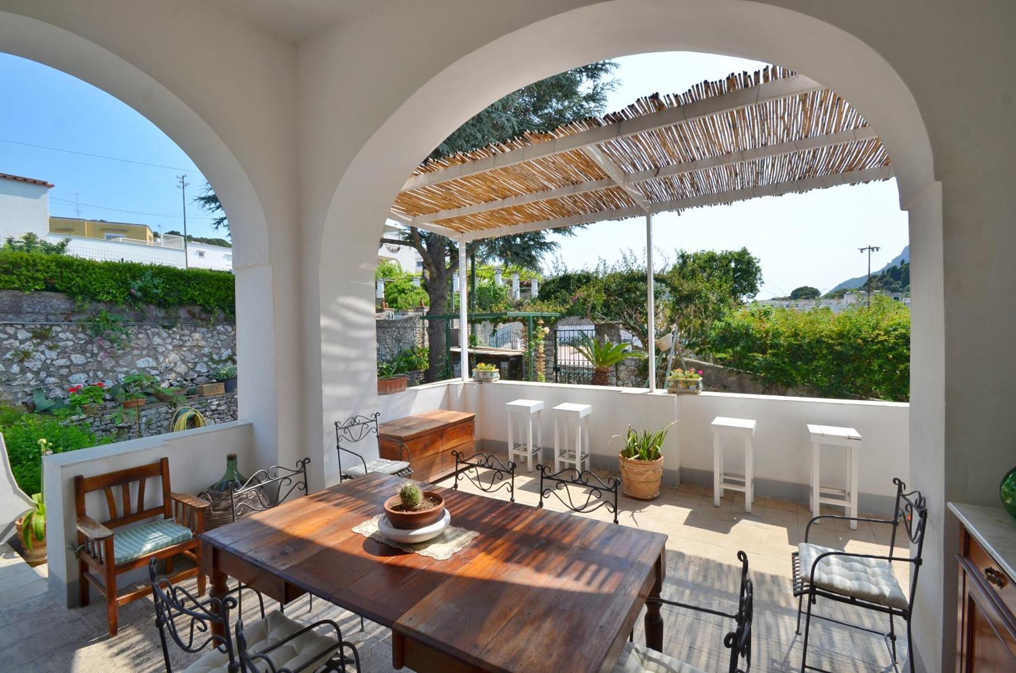 Dimora Storica Villa Pasquale Capri Bagian luar foto